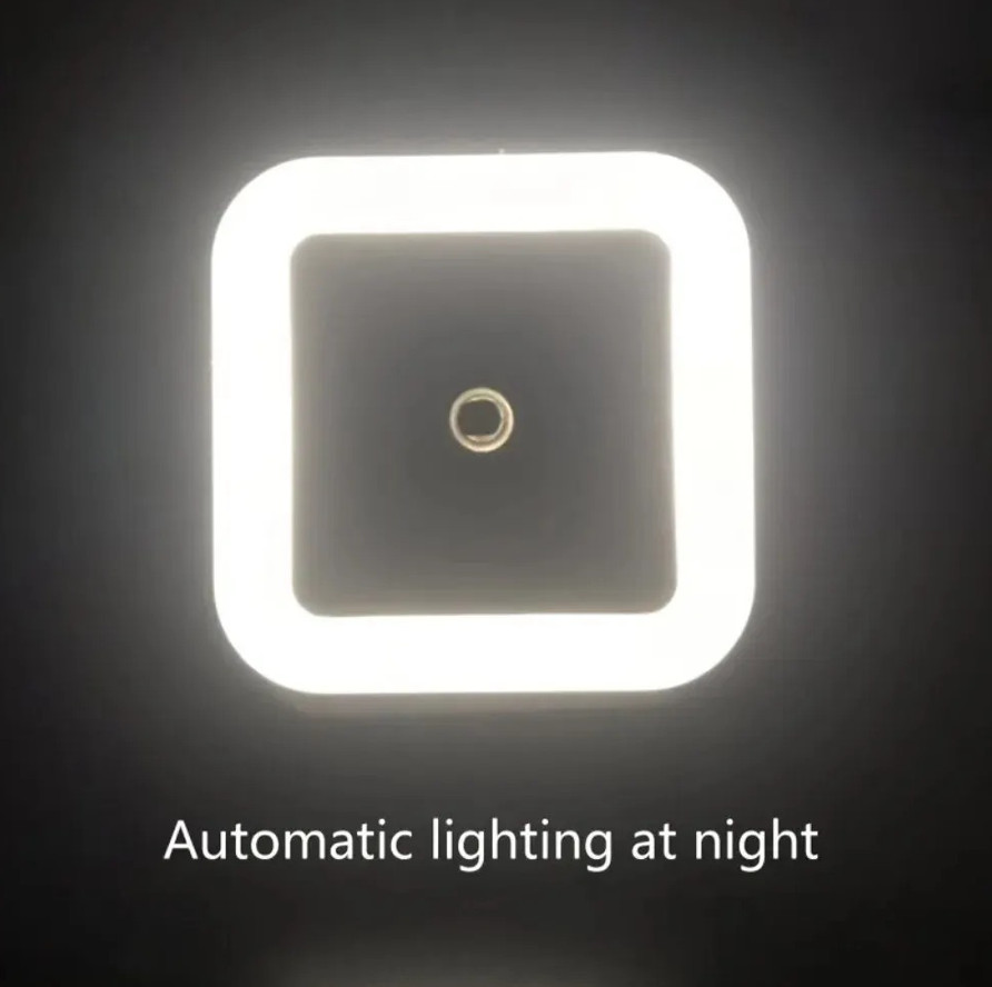 1pc Intelligent LED Induction Night Light Auto Sensor - Creative Night Light