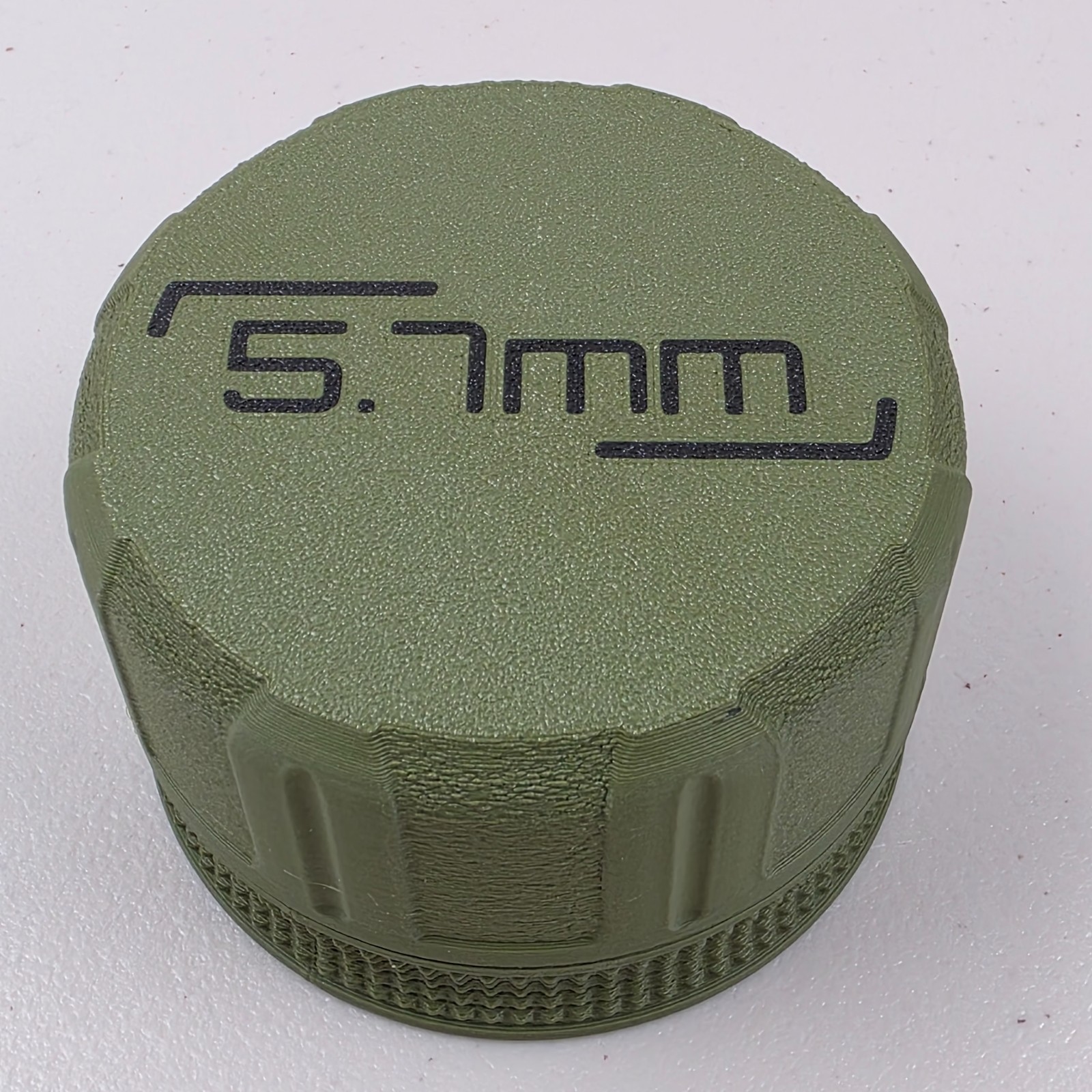 5.7mm Ammo Box Storage Case Container 31 Rounds with Screw On Lid 3D Printed