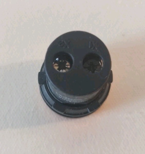Yellow 22mm LED Pilot Light 110V. AC/DC