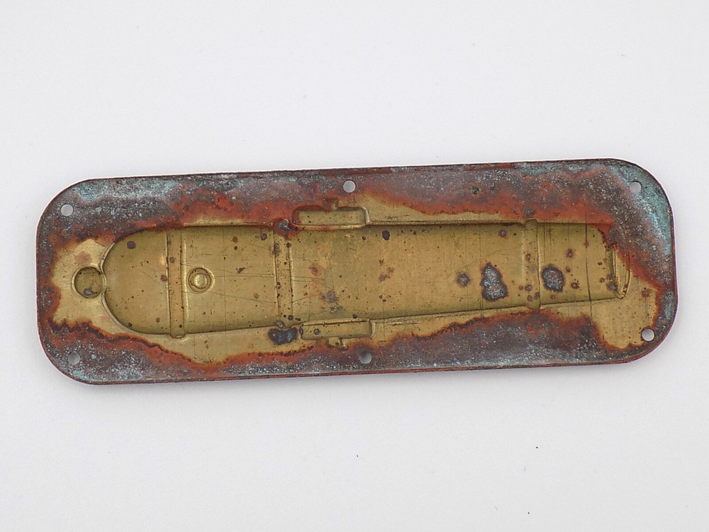 Original Italian Army Fascist Era 1930 Model Artillery Arm Shield