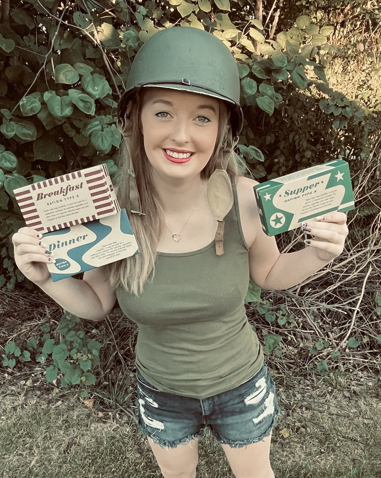 Complete Edible Late War Morale K Ration -Your Choice Breakfast Dinner or Supper