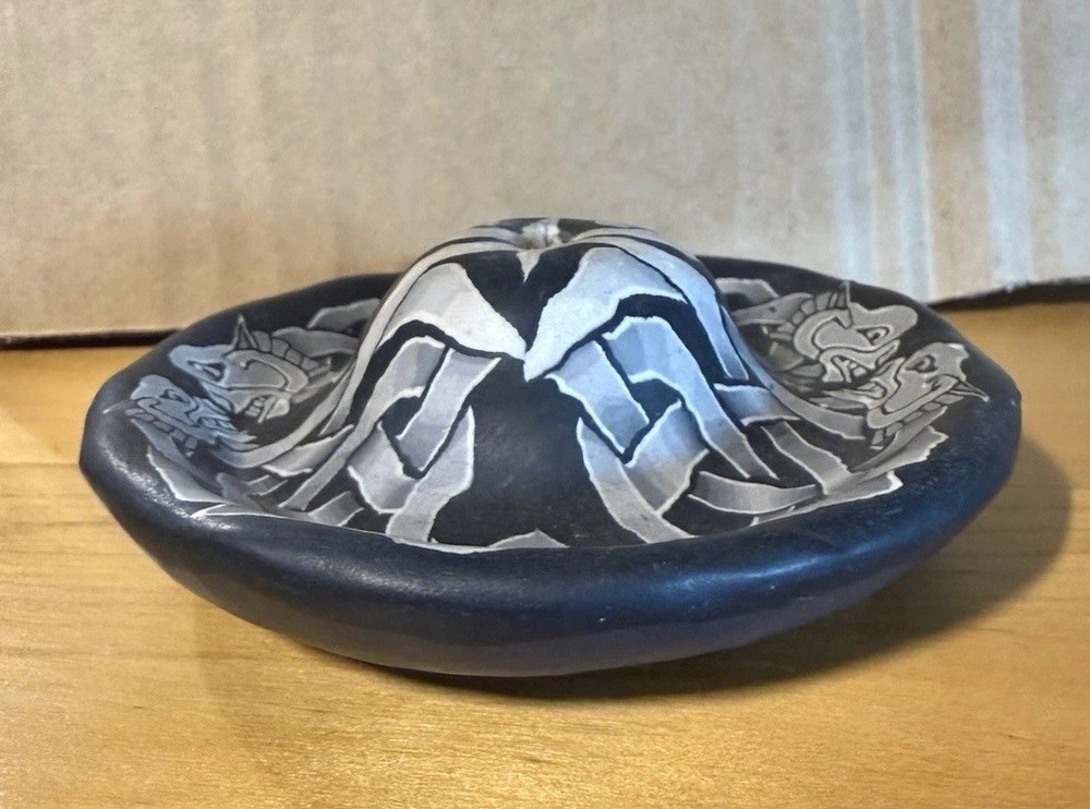 ceramic incense stick burner bowl