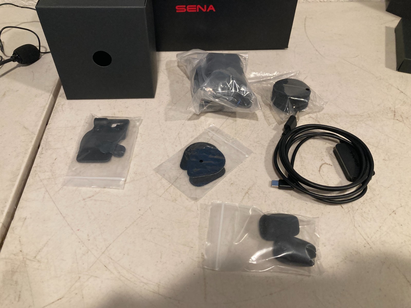 Sena 50S Dual Pack Motorcycle Bluetooth Mesh Intercom Headset System Kit LNK