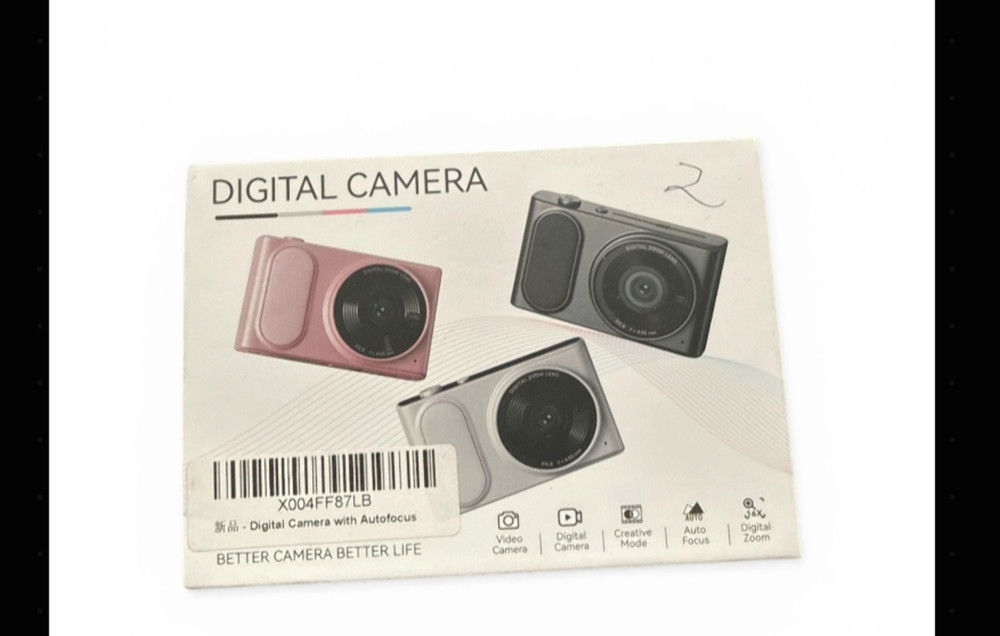Digital Camera with Autofocus Video Camera 3 Colors