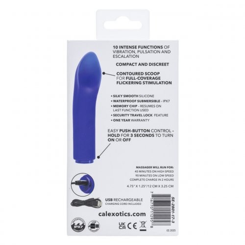 Raven Flutter Mini Scoop Flickering Massager