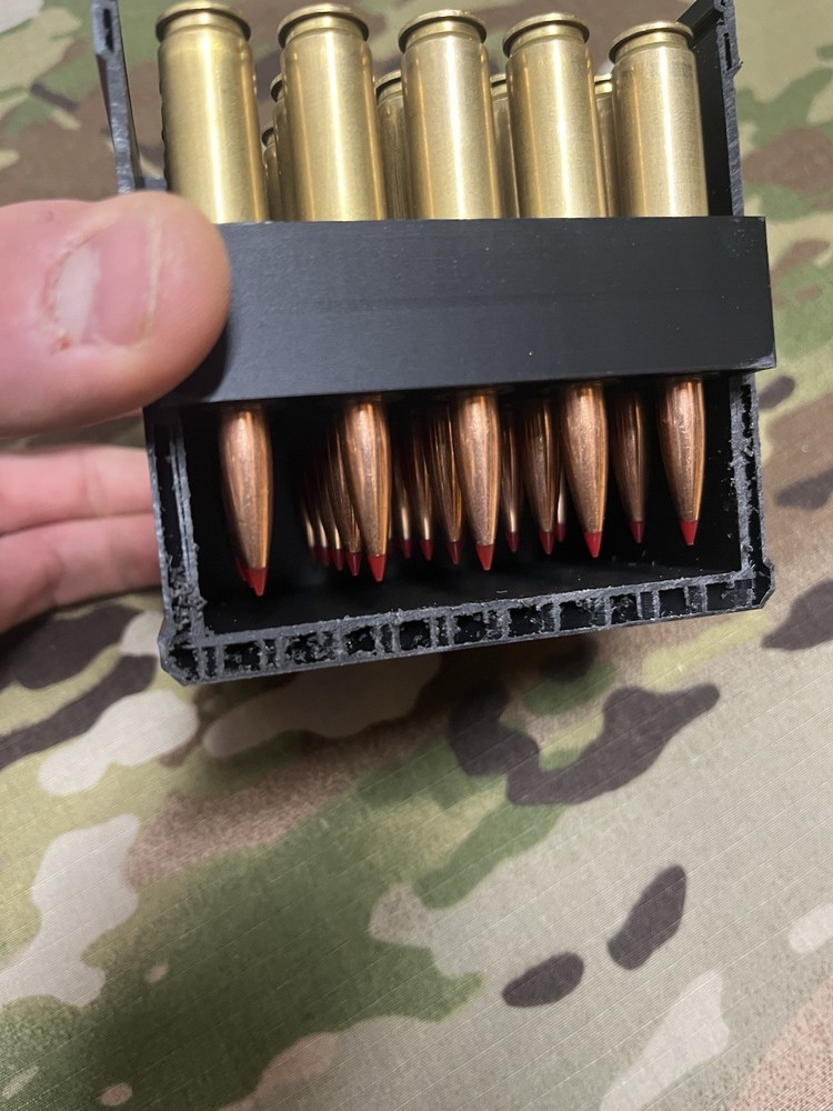 Stackable Floating Ammo Box – 20/50/100 Round – SAAMI Calibers – +.185” COAL