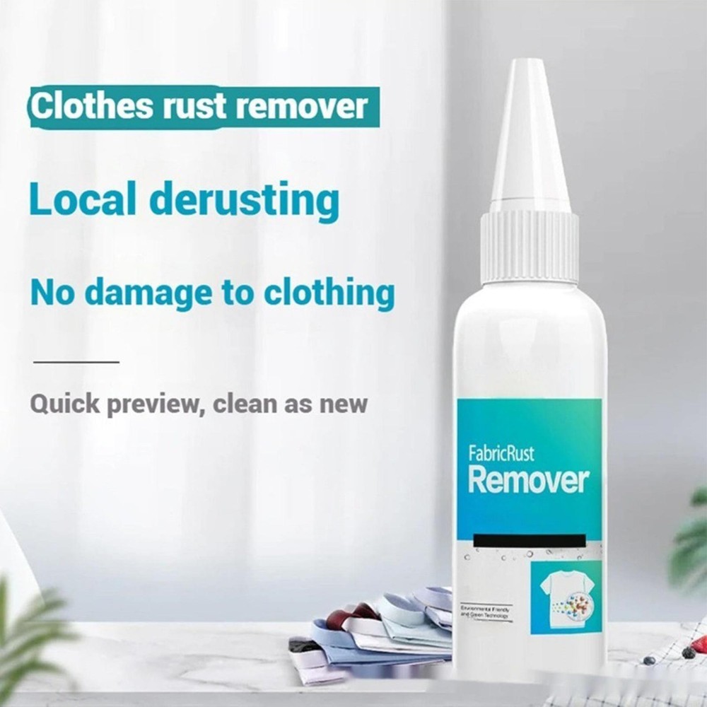 Fabric Rust Remover Strong Rust Remover Clothing Cleaner Tool 80ml