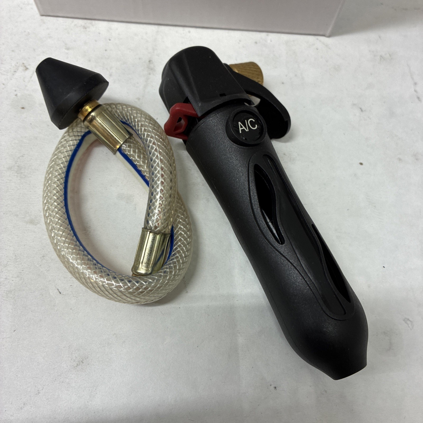 Co2 Cartridge Drain , Threaded Drain with Flexible Hose Portable Drain Line C...