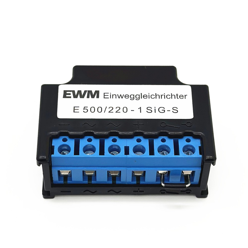 REPLACE EWM Einweggleichrichter E 500/220-1 SiG-S Motor Brake Rectifier Module