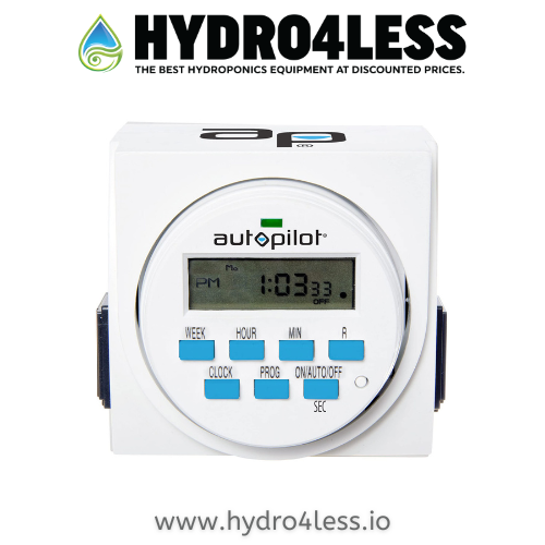 Autopilot/Aeris Dual Outlet Digital Timer - 1 Sec on/off