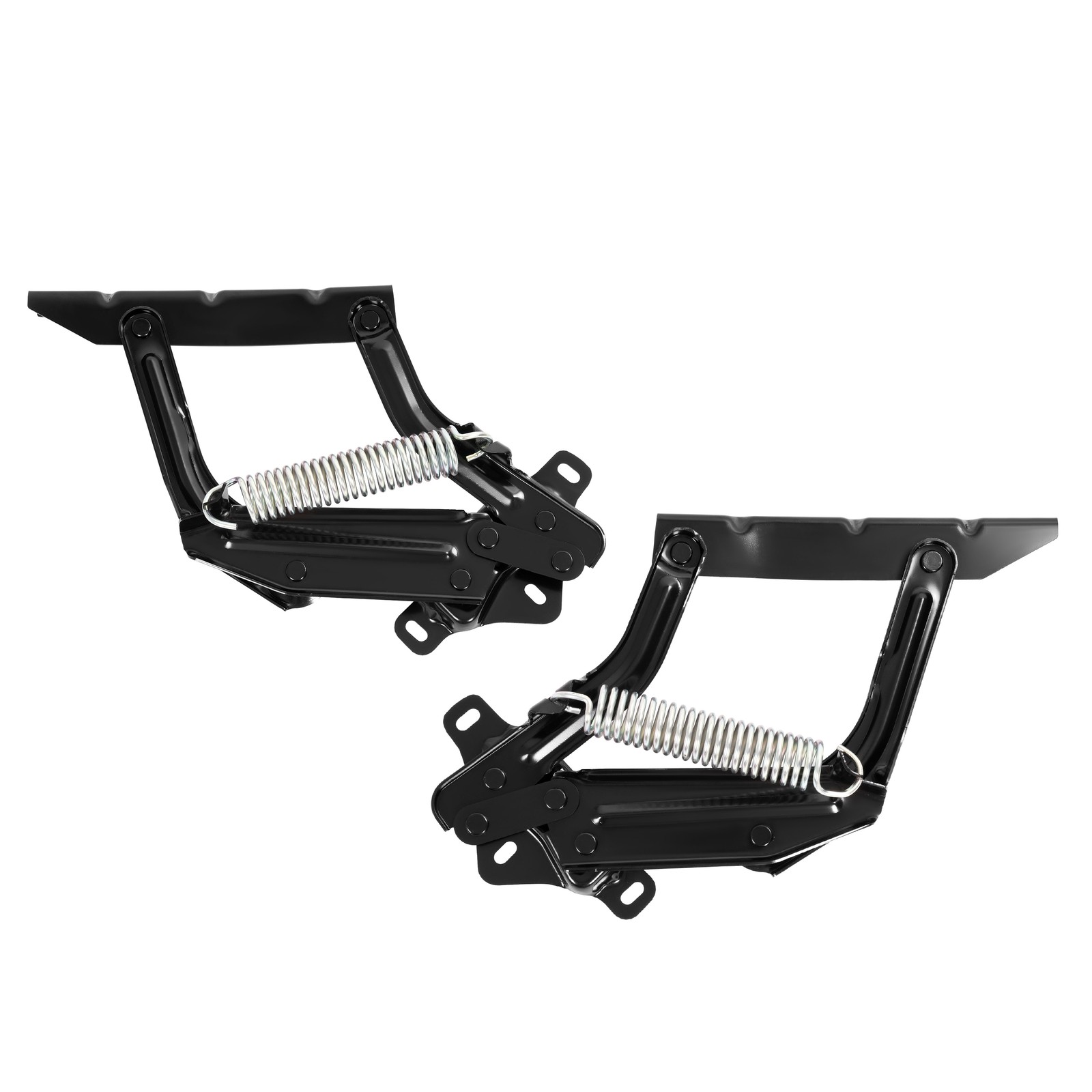 Hood Hinges Pair LH+RH For 1973-1979 Ford F100 F150 F250 F350 Bronco w/ Spring