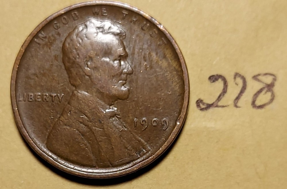 1909 Lincoln Wheat Cent   #278