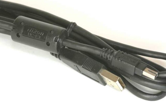 NIKON UC-E3 USB Camera Cable 6FT Genuine NIKON OEM NOS