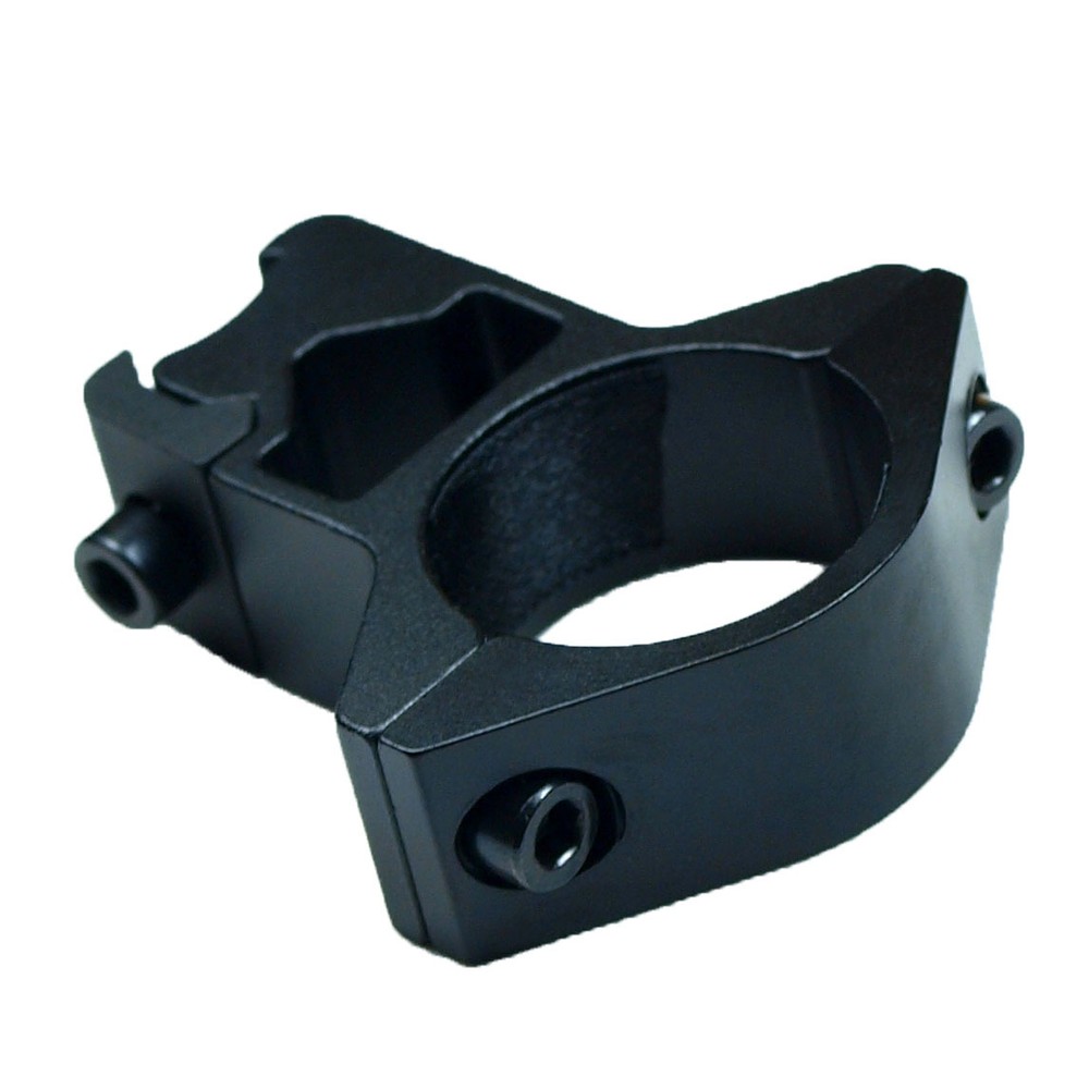 2 Pcs 1" Diameter 10mm 3/8" High Profile See-Thru Dovetail Scope Ring Mount