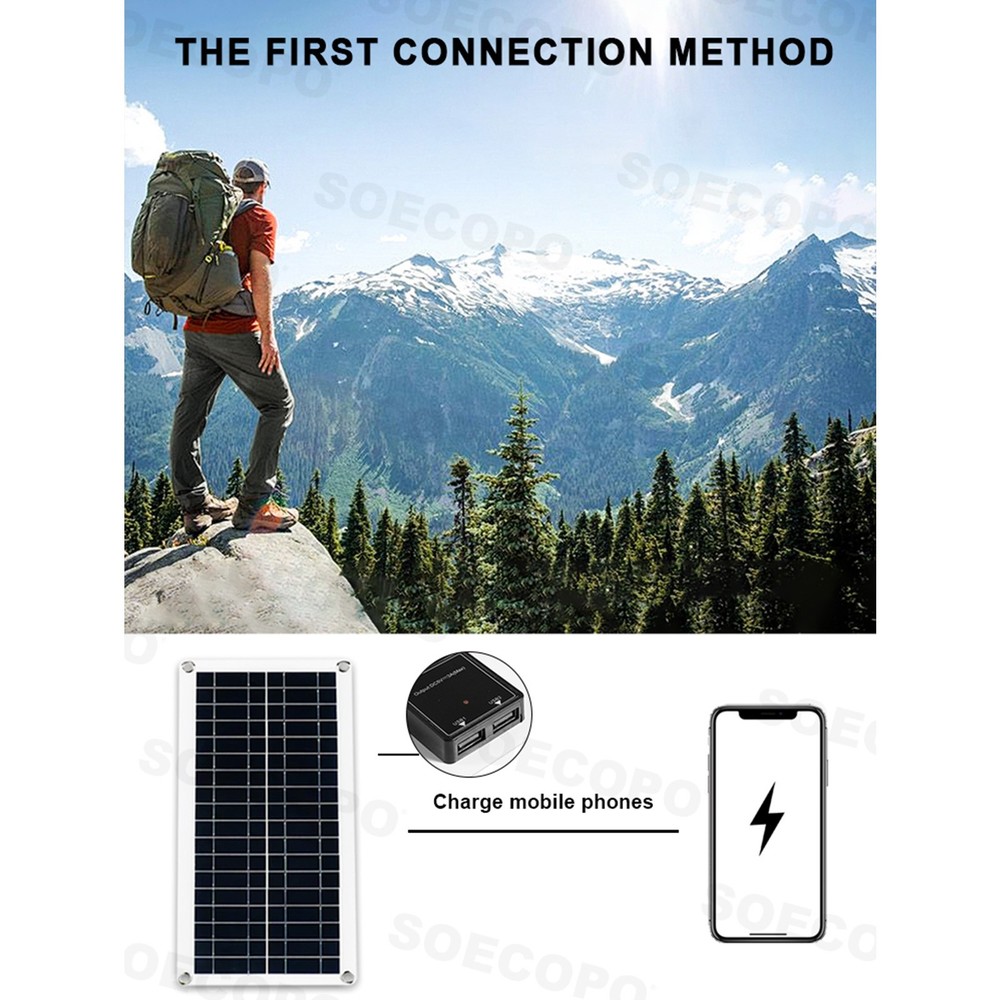 7000W Solar Kit | 200W Panel + 100A Controller | 12V to 110V/220V AC Inverter