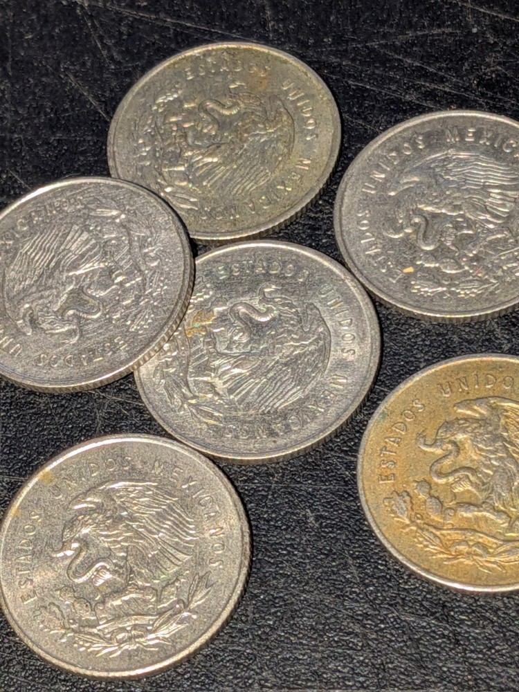 MEXICO 25 CENTAVOS DATED 1953 Coin Circulated