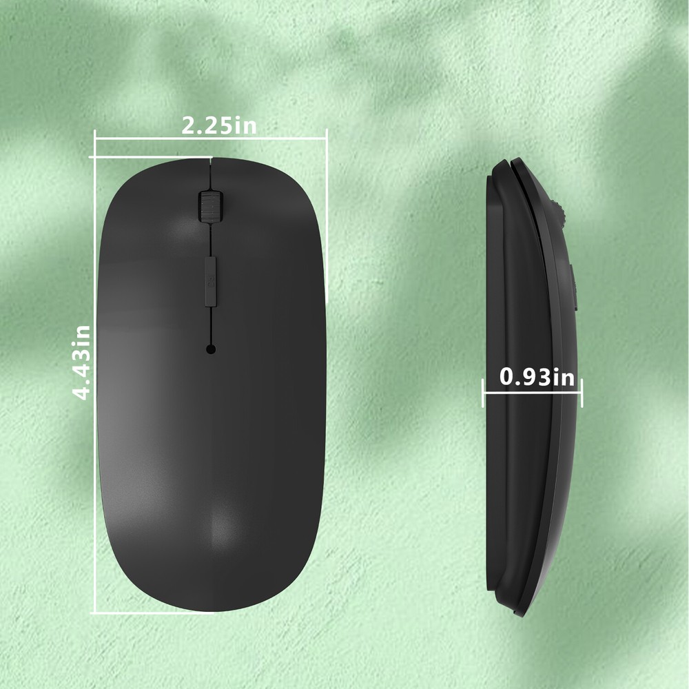 Slim Mini Wireless Keyboard Bluetooth/ Mouse For PC Laptop Mac iOS iPhone Tablet