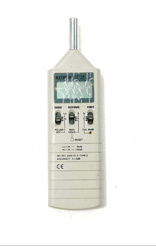 Extech Sound Level Meter 407736 #New
