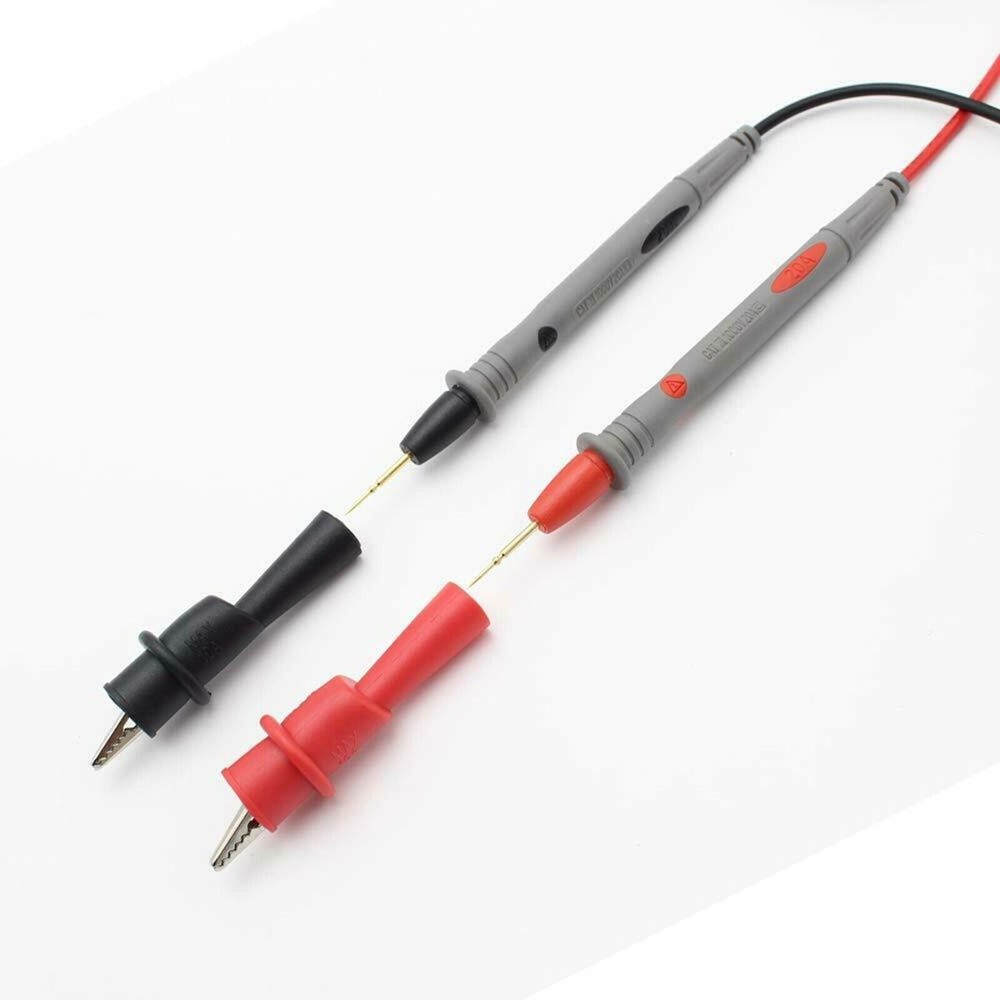 1/2X Multimeter Voltmeter Cable Thin Needle Tester Unique Probe Test Lead Cord