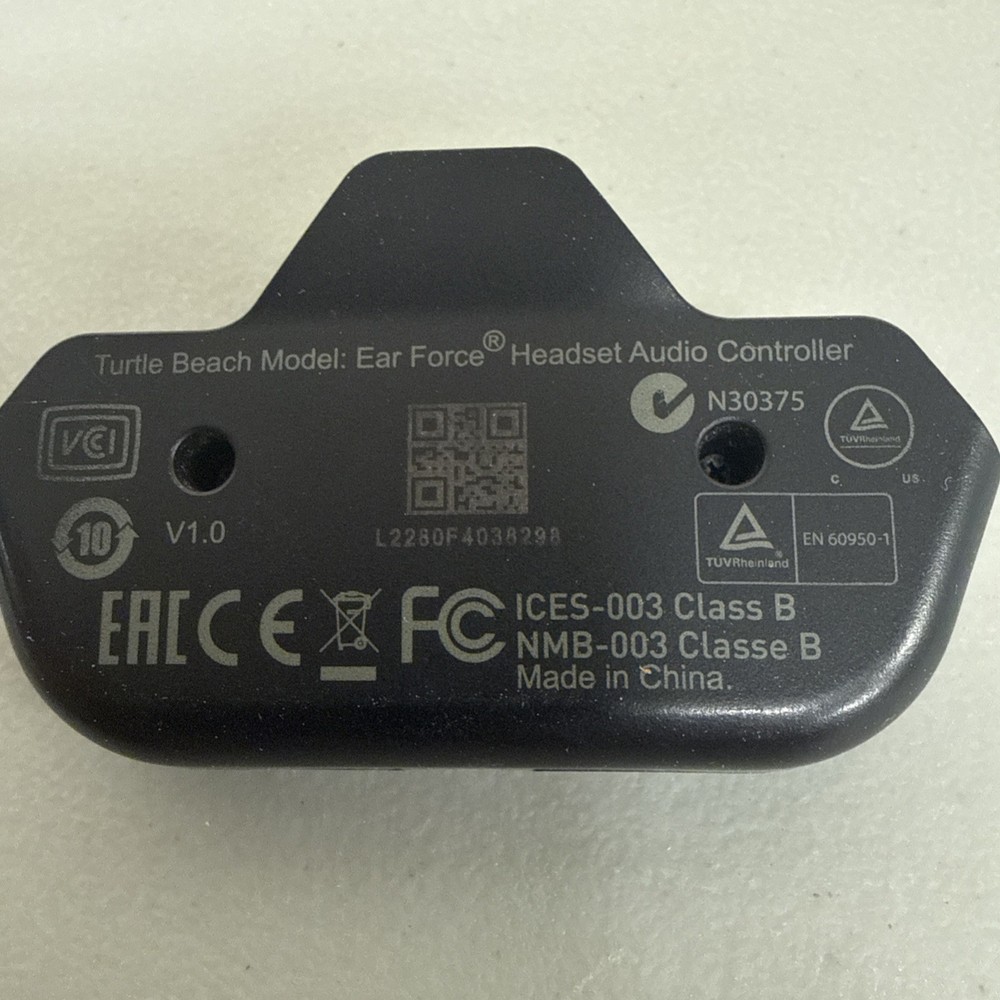 Turtle Beach Ear Force Headset Audio Controller N30375 V1