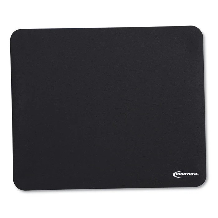 Innovera 52448 Mouse Pad, 9 x 7.5, Black