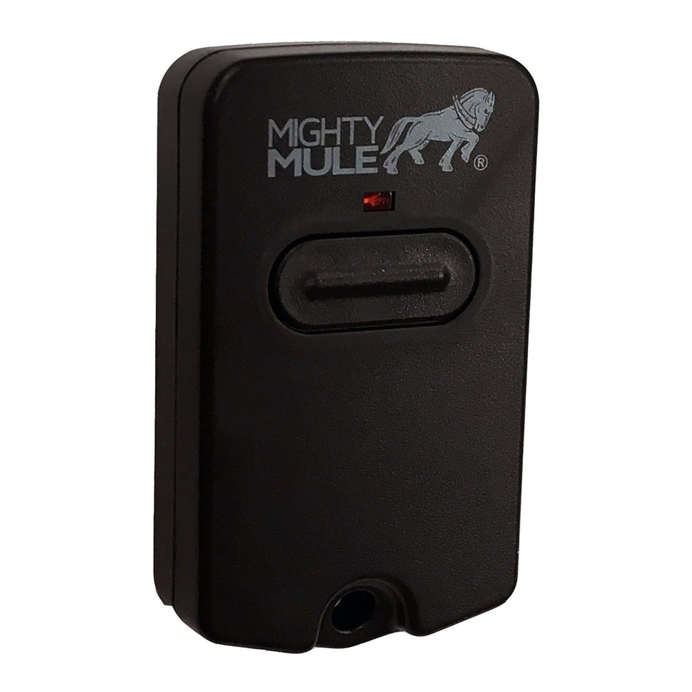 Gate Opener Remote Single Button Mighty Mule Black