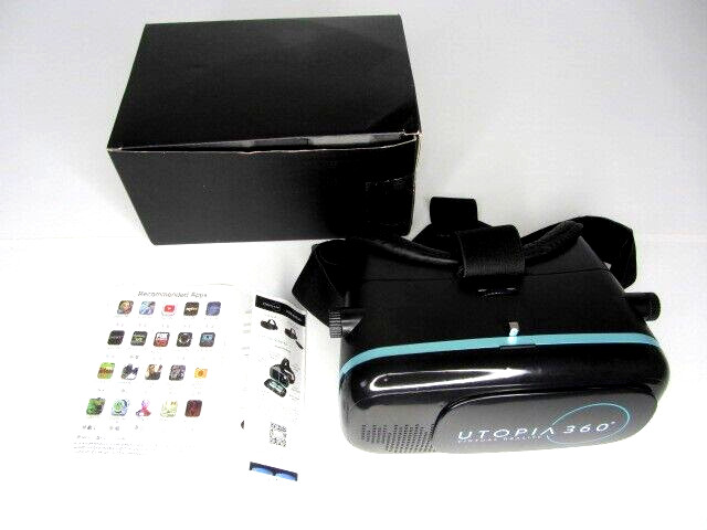 Utopia 360 Virtual Reality 3d Headset Smartphone Equipment Only Instructions