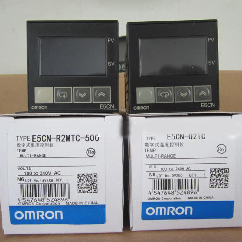 Omron E5CN-R2MTC-500 Temperature Controller 100-240VAC New In Box E5CNR2MTC500＃