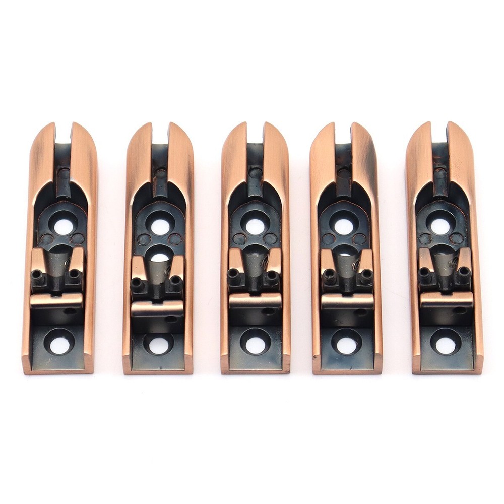 5-String Bass Bridge Individual Bridge Tailpiece Single String Bridge Red Copper