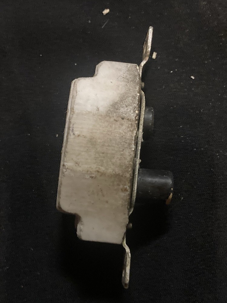 Restored Vintage Push Button Light Switch ON/OFF Monowatt