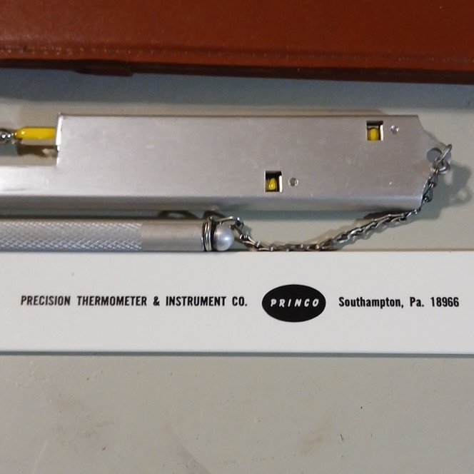 Princo D-430 Pocket Sling Psychrometer Analog 30-120°F with Case