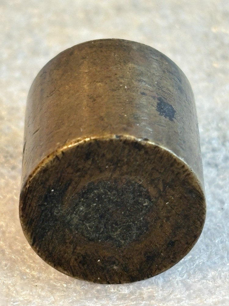 50g Replacement Solid Brass Scale Weight Vintage Marked MF