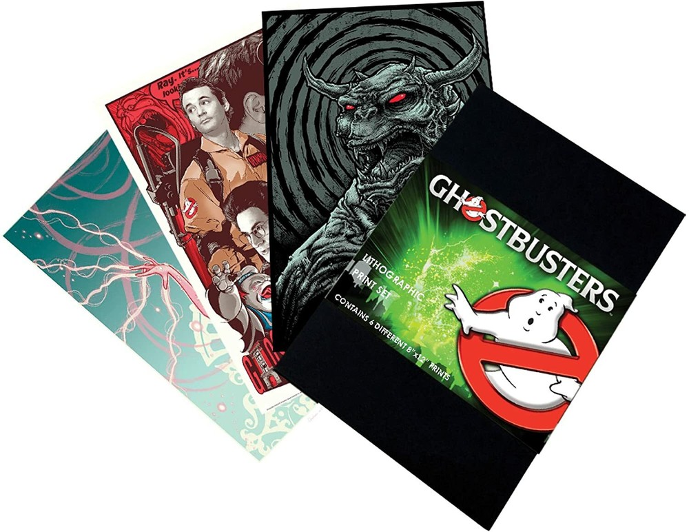 Factory Entertainment Ghostbusters Lithograph Print Set