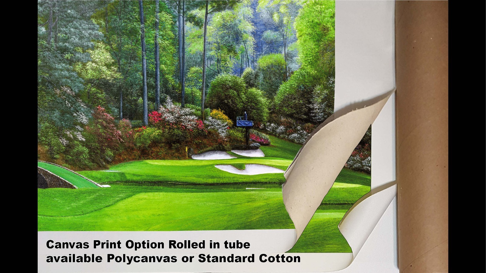 Augusta National Golf Hole 12 Golden Bell Masters Amen Corner PGA Art Print Ri4