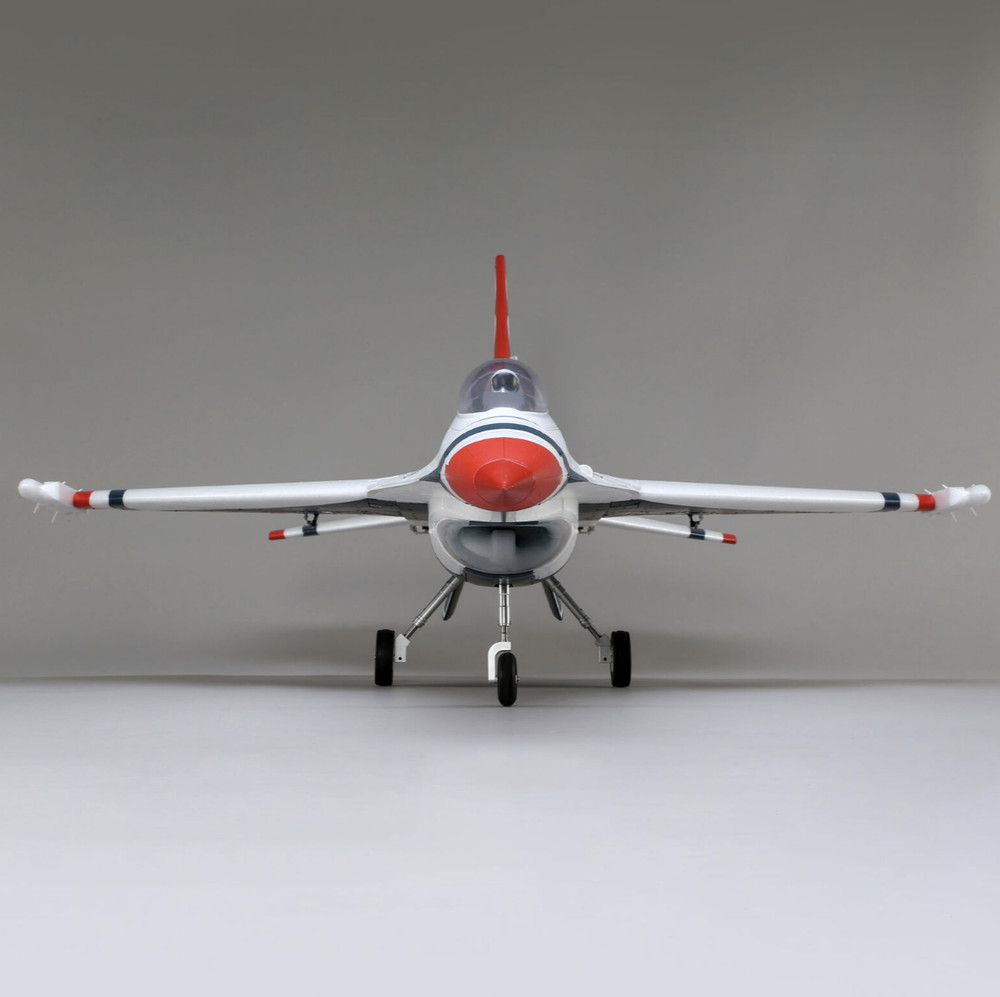 F-16 Thunderbirds 70mm EDF Jet BNF Basic with AS3X and SAFE Select