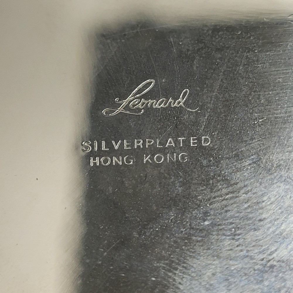 Leonard Silver Plated Centerpiece Footed Candle Candelabra Stand Flower Holder