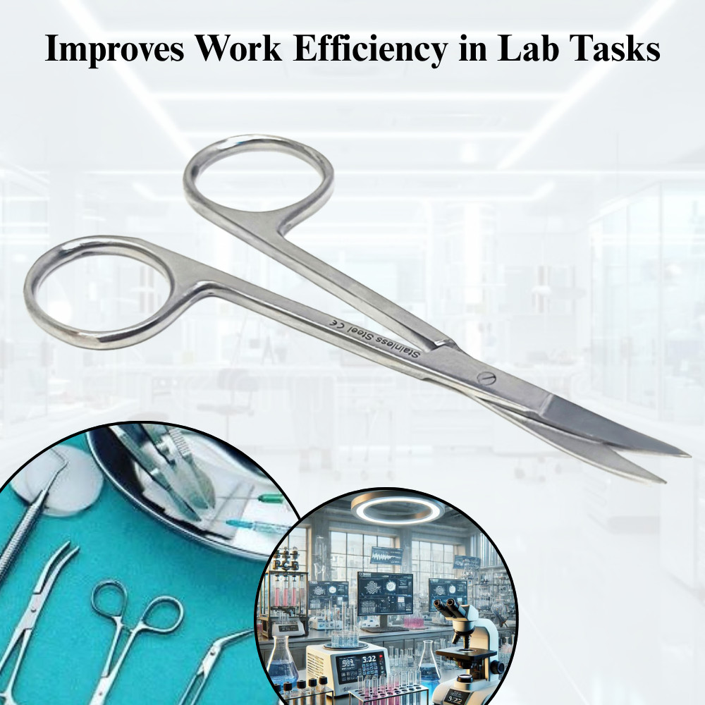 IRIS Dissecting Scissors Set 4.5" Shears Ideal for Lab Students & Training