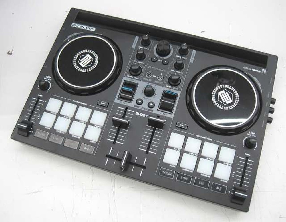 RELOOP BUDDY Compact 2-Deck DJ Controller w/ Box Accessories JP Tested MG01 8.0