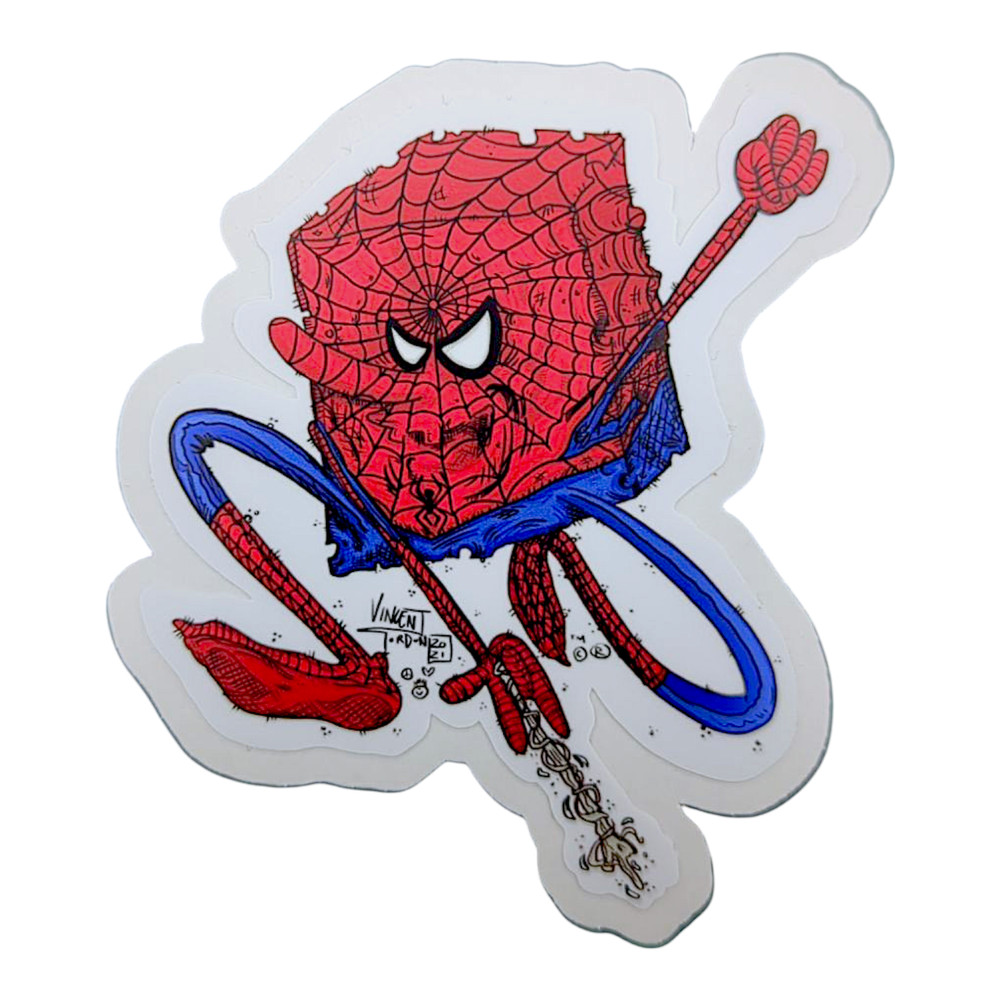 Vincent Gordon Spider Bob Sticker