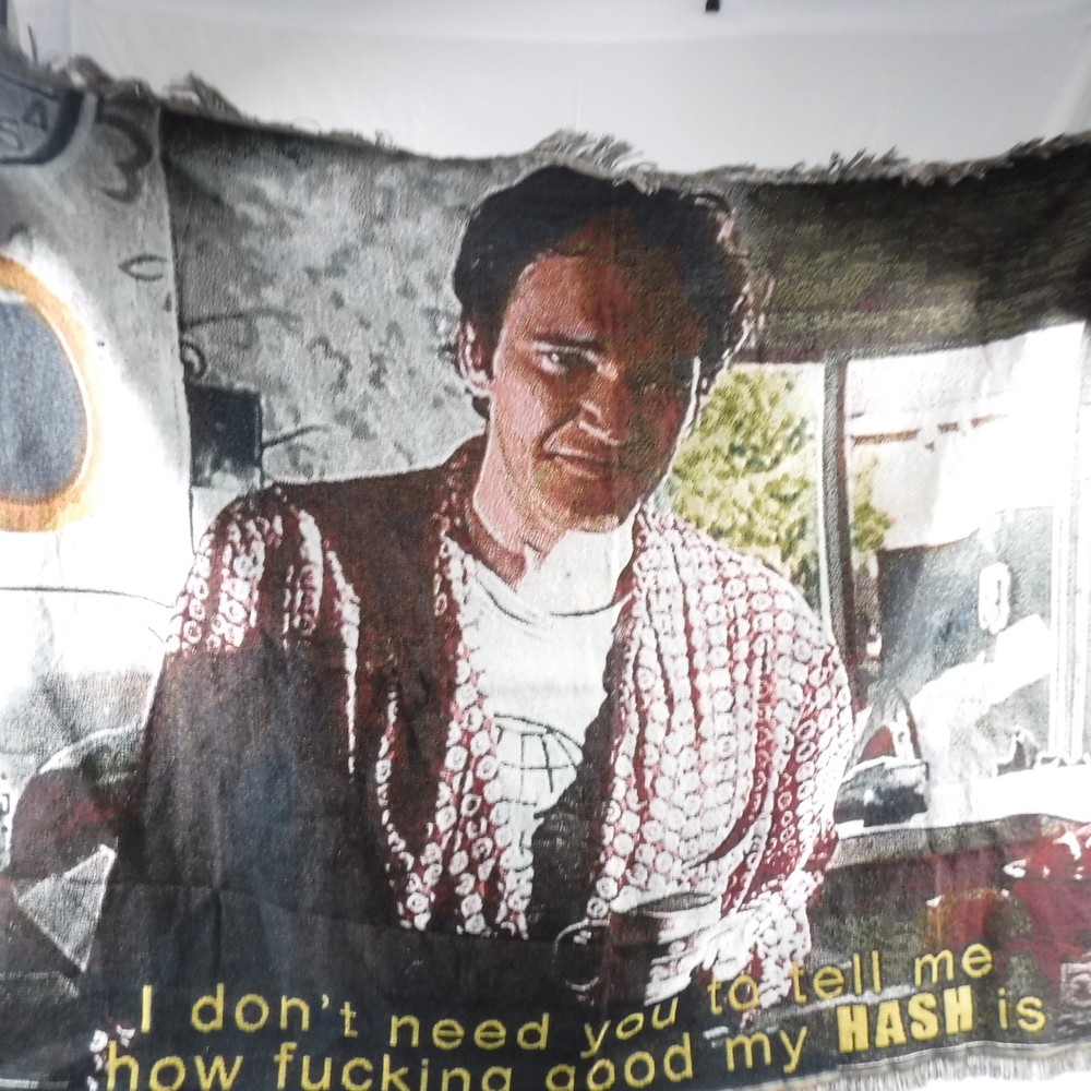 Pulp Fiction Whatever Forever Hash Throw Blanket 4'X5'