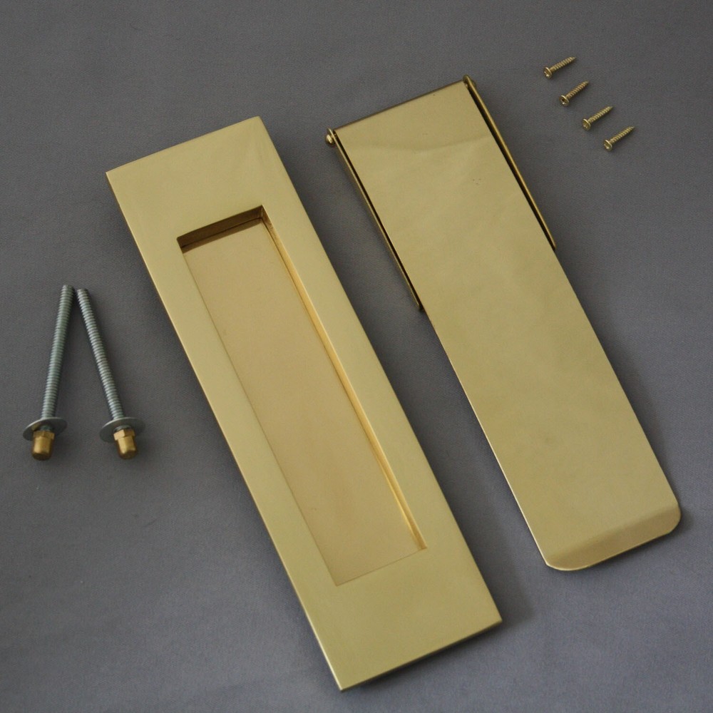 Vertical Brass Letterbox