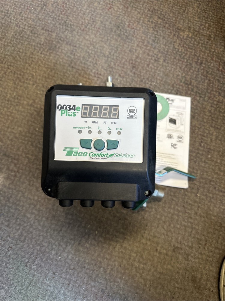 Taco 0034ePlus-SF2 Stainless Steel Recirculating Pump