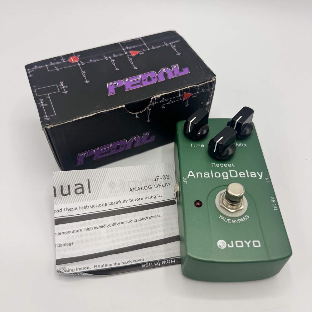 Joyo JF-33 Analog Delay Effects Pedal - Used w/Box