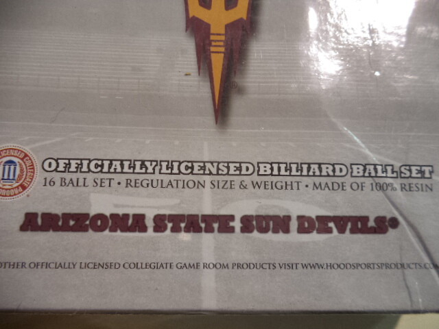 Arizona State Sun Devils Billiard Ball Set