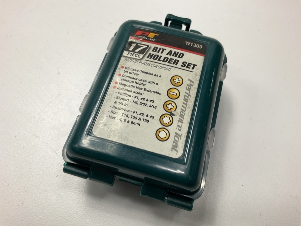 Performance Tool W1309 17 Piece Assorted Bit Set