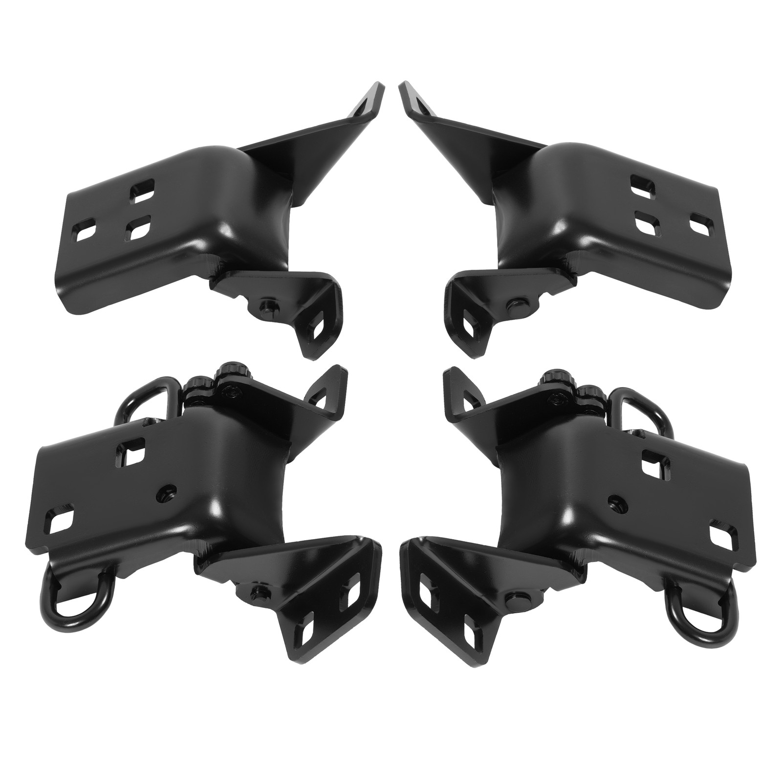 Door Hinge Set For 1973-1991 Chevy/GMC Pickup Trunk Driver & Passenger Side