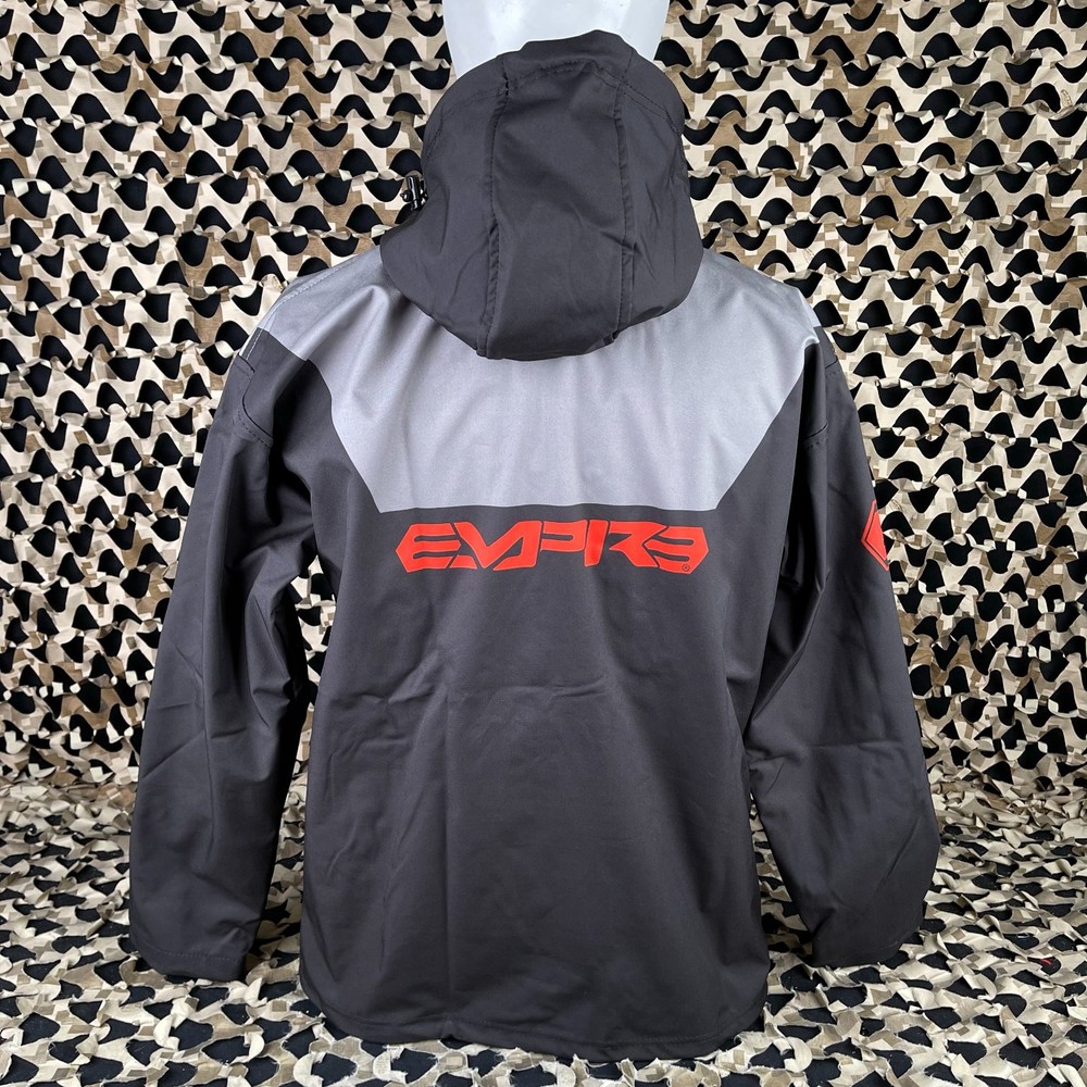 NEW Empire Titan Soft Shell Jacket - Black/Grey/Red - X-Large