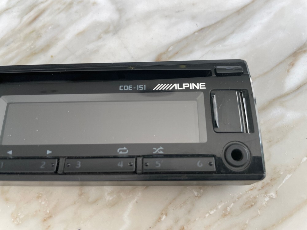 ALPINE CDA-151 STEREO FACEPLATE ONLY ONLY ALPINE CDA-151 FACEPLATE ONLY🟠