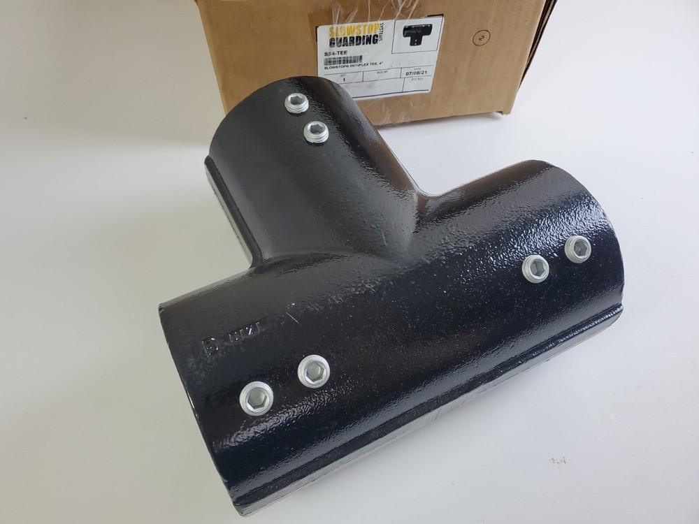 SLOWSTOP GUARDING SYSTEMS SS4-TEE 4" IRONFLEX TEE