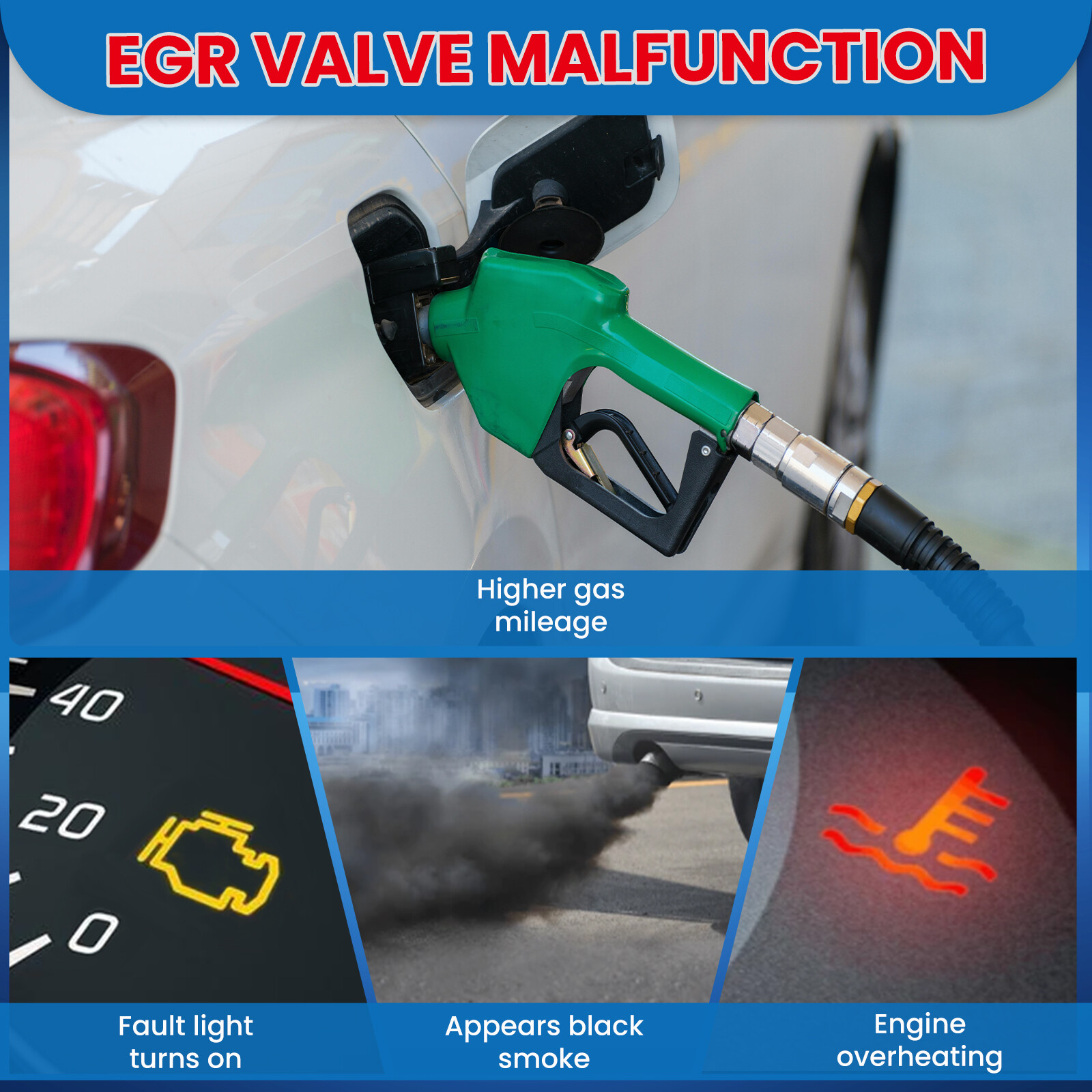 EGR Valve for Acura TL RL MDX Honda Accord Pilot Odyssey Ridgeline 3.5L 3.7L